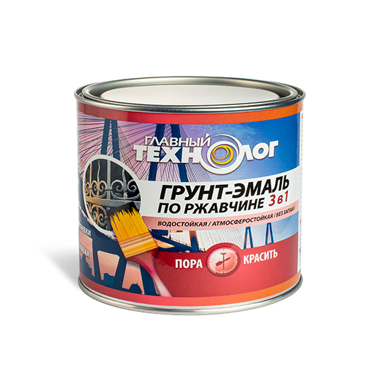 Грунт-эмаль по ржавчине 