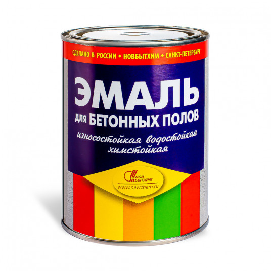 Эмаль для бетонных полов износостойкая - Новбытхим Эмаль для бетонных полов износостойкая - Новбытхим