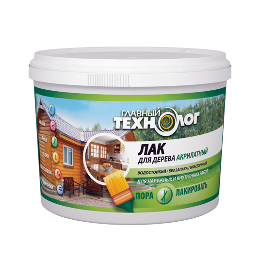 Лак для дерева акрилатный 